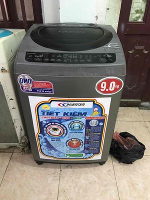 máy giặt Tóhiba inverter 9kg có bh ạ