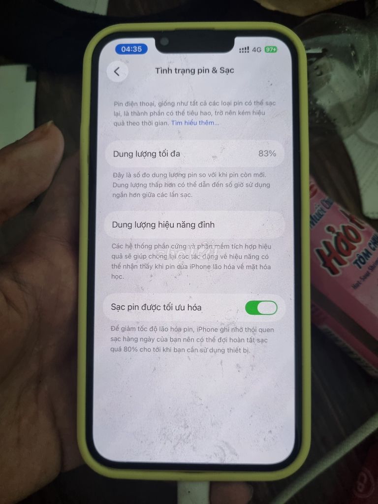 Bán hoặc giao lưu xuống đời iPhone 14 128GB Vàng. Mua bán Điện thoại tại Quận Hà Đông Hà Nội được đăng bởi Minh Khắc hình 1