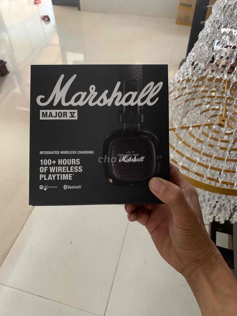 Tai nghe Marshall Major V Bluetooth Đen.. Mua bán Tivi, Âm thanh tại Thành phố Buôn Ma Thuột Đắk Lắk được đăng bởi Cuong hình 1