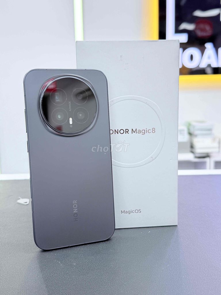 HONOR MAGIC 8-12/512G-FullBox-Màu Black-Sẵn TV. Mua bán Điện thoại tại Thành phố Biên Hòa Đồng Nai được đăng bởi Mobile Di Động Biên Hoà hình 1