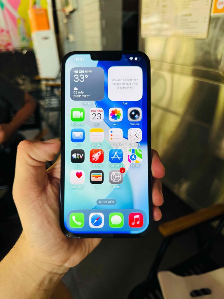 iPhone 13 Pro Max 128GB Quốc Tế Icloud Sạch. Mua bán Điện thoại tại Quận Gò Vấp Tp Hồ Chí Minh được đăng bởi Miễn Tiếp Cò Lái hình 1