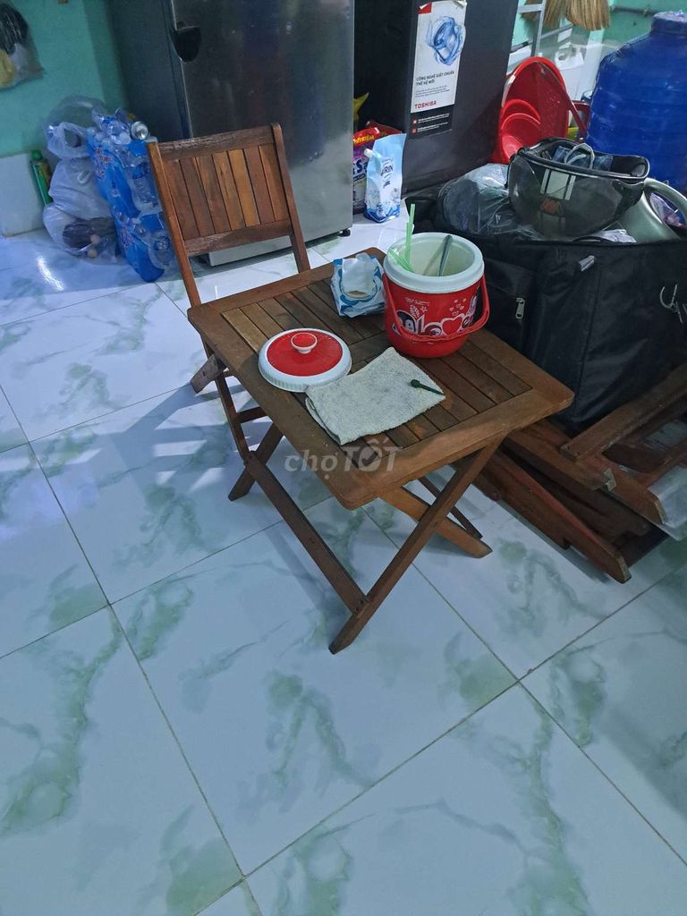 Bàn ghế ăn Gỗ màu Nâu. Mua bán Bàn ghế tại Huyện Củ Chi Tp Hồ Chí Minh được đăng bởi Hiển hình 1