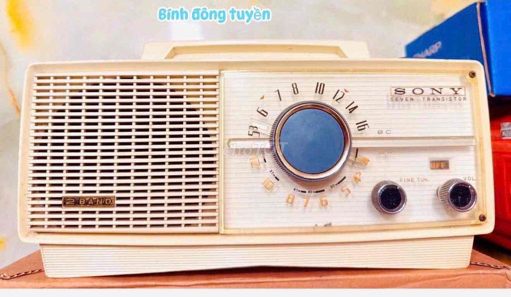 Đài radio Sony Seven Transistor. Mua bán Tivi, Âm thanh tại Thành phố Châu Đốc An Giang được đăng bởi bính đông tuyền hình 1