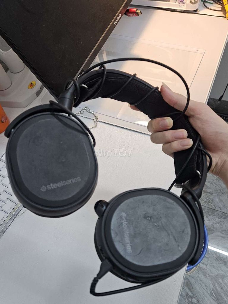 Tai nghe Steelseries Artic 3 Đen Đã sử dụng. Mua bán Tivi, Âm thanh tại Huyện Chương Mỹ Hà Nội được đăng bởi Hòa Nguyễn hình 1