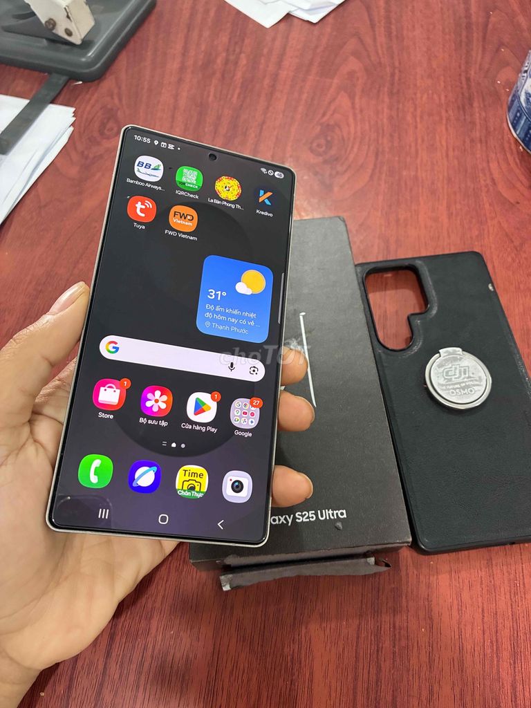 Samsung S25 Ultra 256G Đen Đã sử dụng. Mua bán Điện thoại tại Huyện Bình Đại Bến Tre được đăng bởi Nguyễn Thanh hình 1