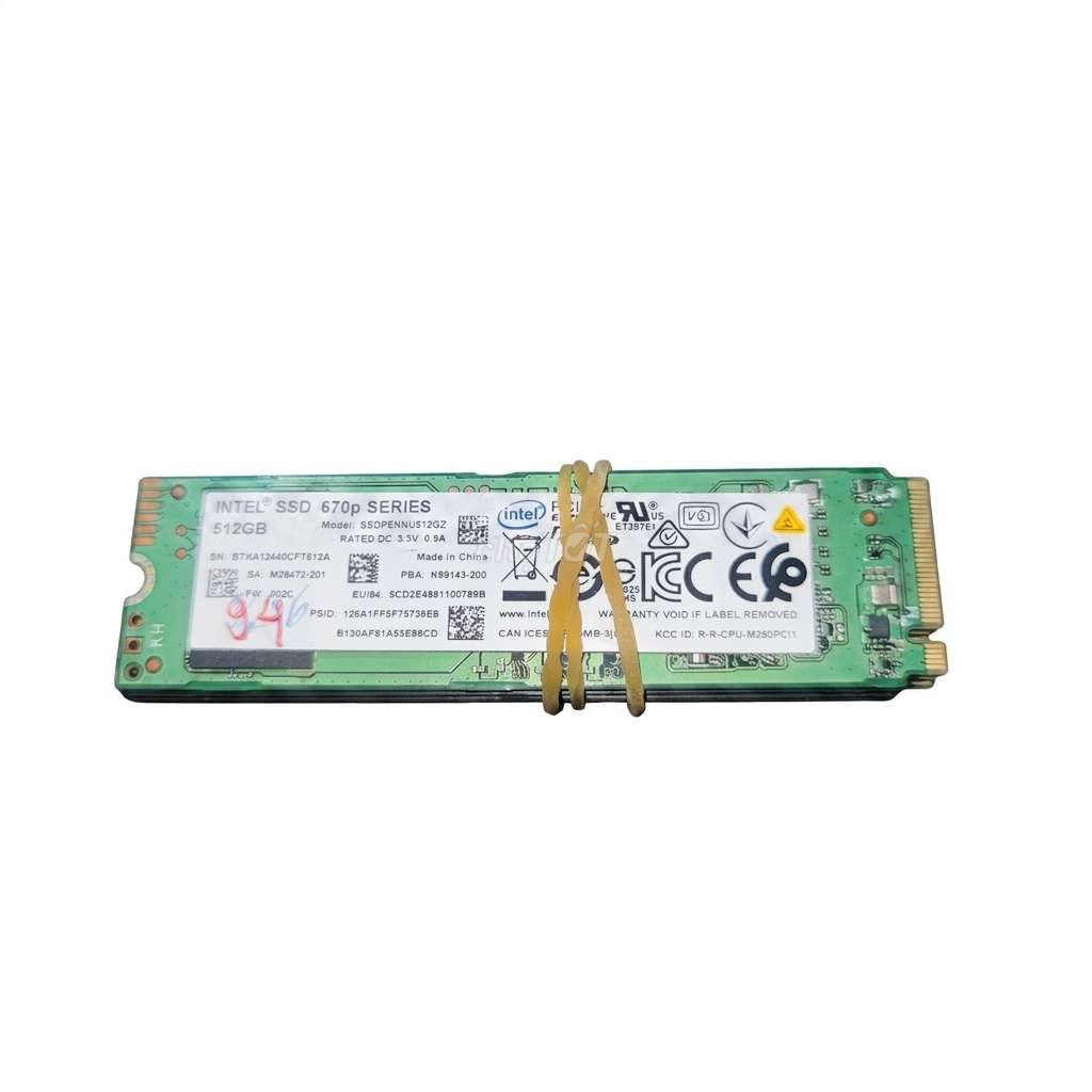 Intel SSD 670p Series 512GB NVMe. Mua bán Linh kiện (RAM, Card...) tại Quận Bắc Từ Liêm Hà Nội được đăng bởi Máy Tính Hải Anh hình 1