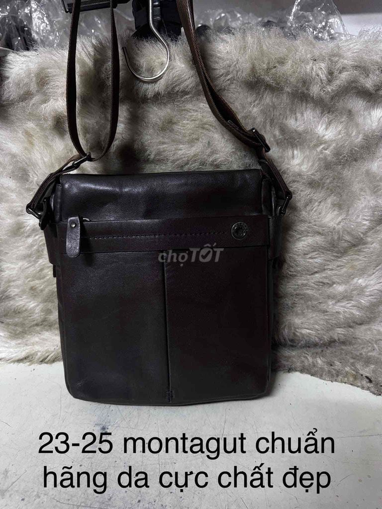 Đeo chéo MONTAGUT size 23x25 tem mác đầy đủ