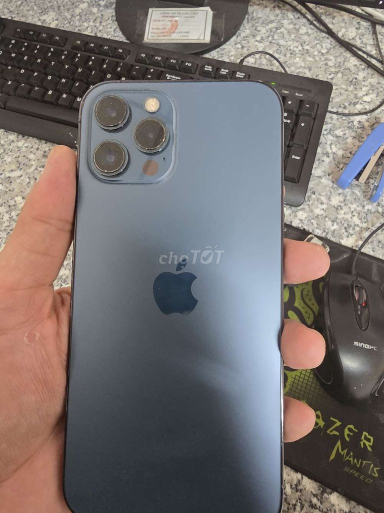 Apple iPhone 12 Pro Max 128GB Xám. Mua bán Điện thoại tại Quận Cái Răng Cần Thơ được đăng bởi Anh Hai Lúa hình 1