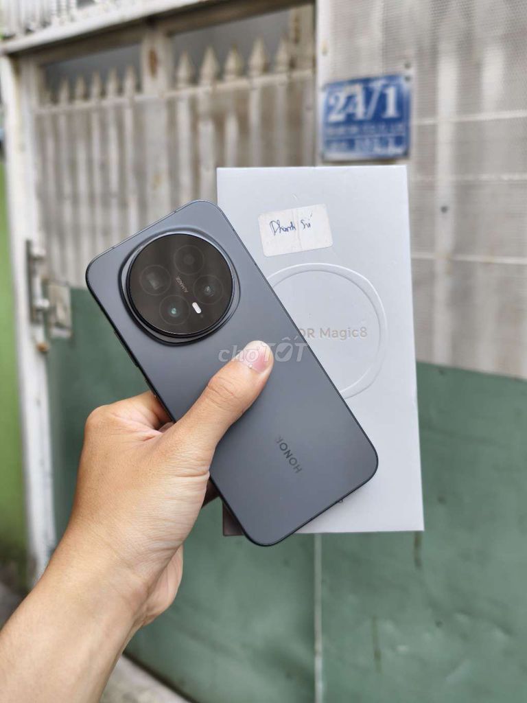 Honor Magic 8 Đen 16/512 fullbox nội địa. Mua bán Điện thoại tại Quận Gò Vấp Tp Hồ Chí Minh được đăng bởi Thanh Tri hình 1
