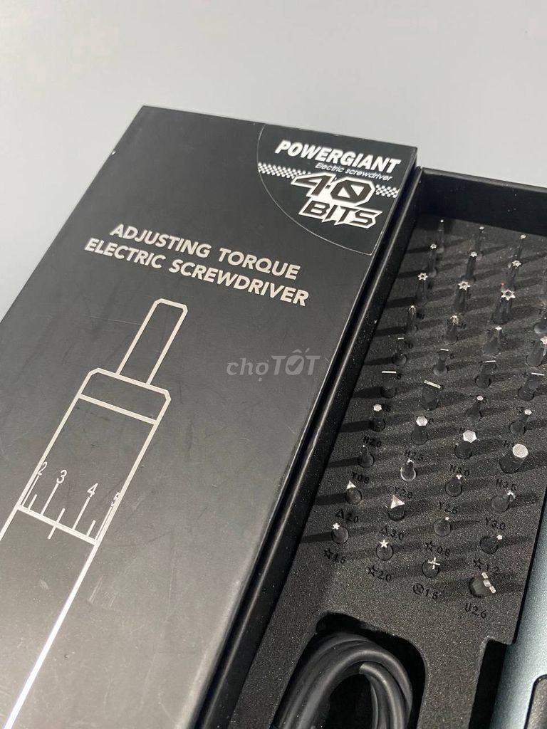 bộ bắt vít PowerGiant 40Bits new Nhật rẻ. Mua bán Đồ chuyên dụng, Giống nuôi trồng tại Huyện Trà Ôn Vĩnh Long được đăng bởi maximura hình 1