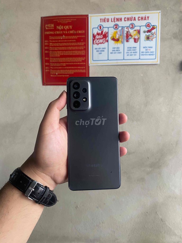 Samsung Galaxy A73 5G 128GB đen. Mua bán Điện thoại tại Huyện Phú Vang Thừa Thiên Huế được đăng bởi Thắng Lê hình 1