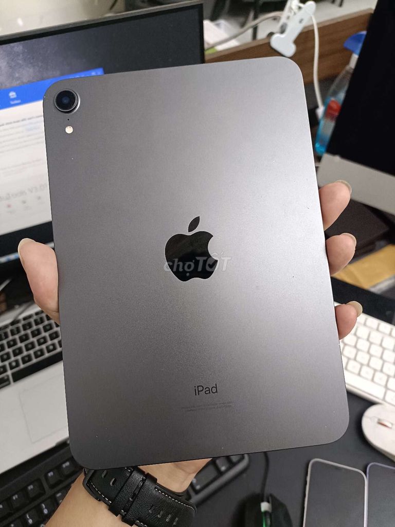 Sale iPad Mini 6 64GB WIFI Gray đẹp gần 99% Pin 91