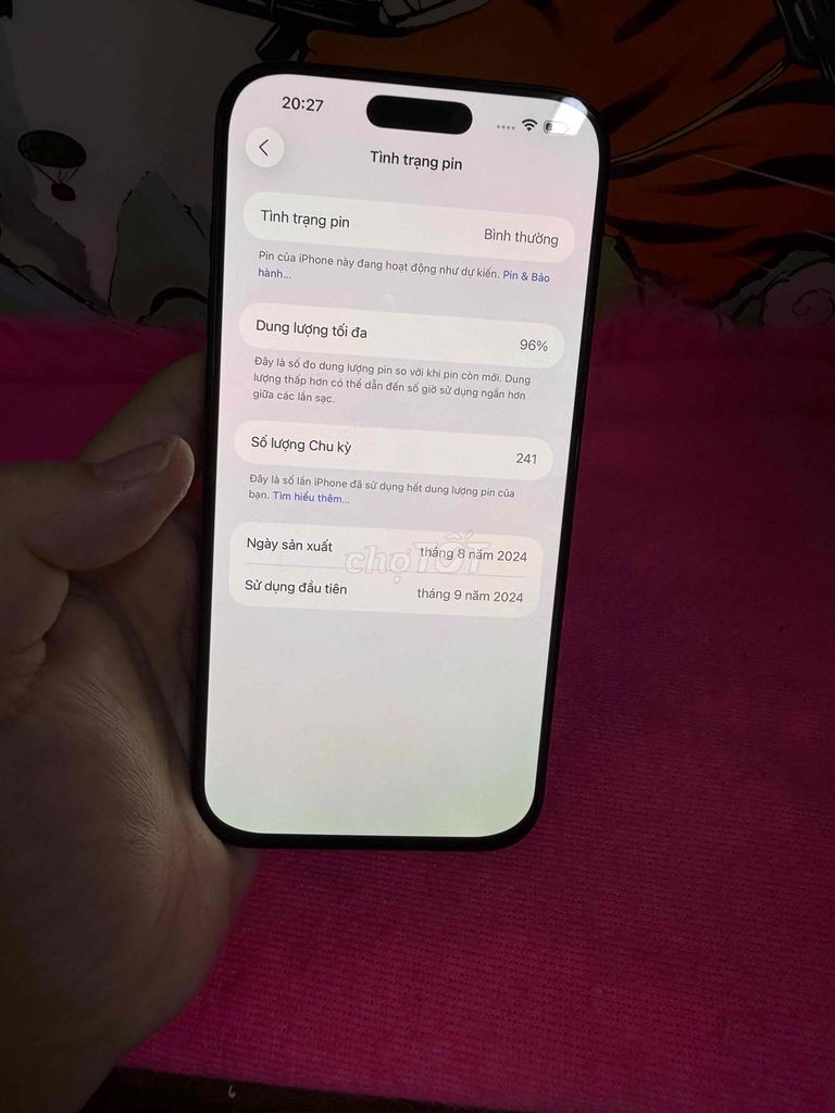 Iphone 16Promax 256 BLack VN 99. Mua bán Điện thoại tại Quận 10 Tp Hồ Chí Minh được đăng bởi Táo Hí hình 1