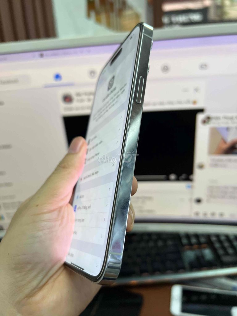 iPhone 14 Pro Max 128GB Trắng sof olet 120hz. Mua bán Điện thoại tại Quận Lê Chân Hải Phòng được đăng bởi hoang anh hình 1