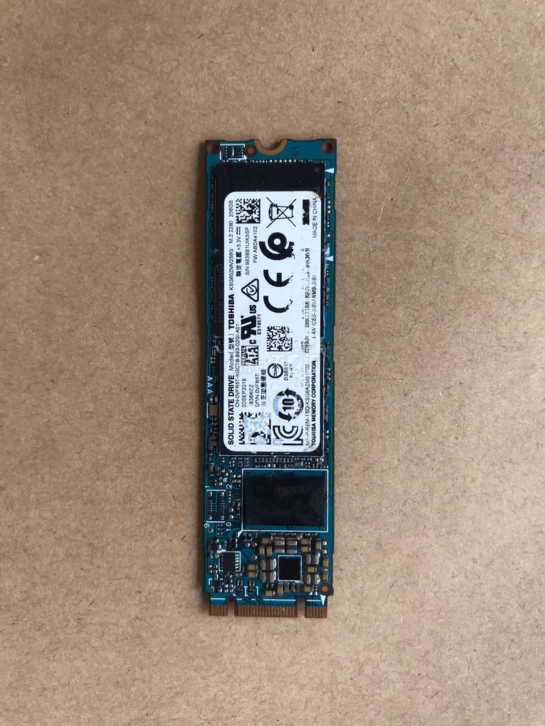 Ổ cứng SSD 256GB TOSHIBA✅tốc nhanh👉lưu trữ nhiều. Mua bán Linh kiện (RAM, Card...) tại Thành phố Bà Rịa Bà Rịa - Vũng Tàu được đăng bởi Laptop Bà Rịa hình 1
