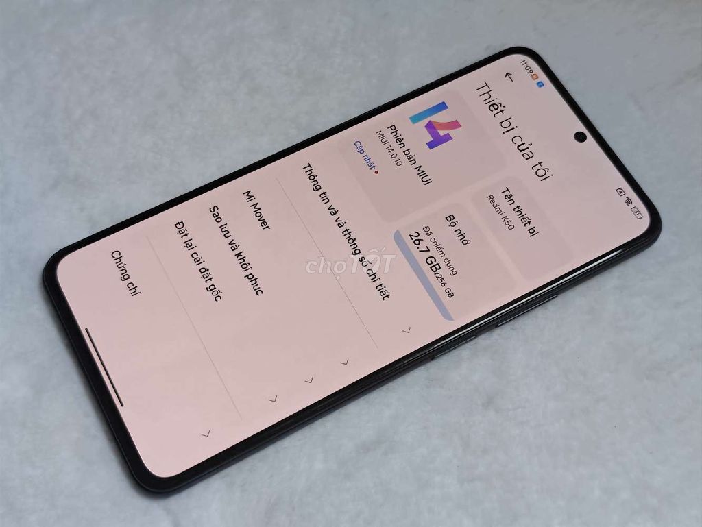 Xiaomi Redmi K50 Xanh 12GB/256GB 98%. Mua bán Điện thoại tại Quận Bình Tân Tp Hồ Chí Minh được đăng bởi Hiếu hình 1