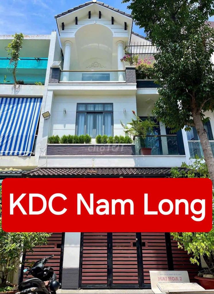 NHÀ 2 LẦU ĐÚC KIÊN CỐ - KDC NAM LONG