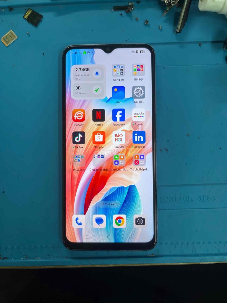 Oppo A18 ( 4+4 / 128 ) bh 3 tháng. Mua bán Điện thoại tại Quận Bình Thạnh Tp Hồ Chí Minh được đăng bởi Khải bán điện thoại hình 1