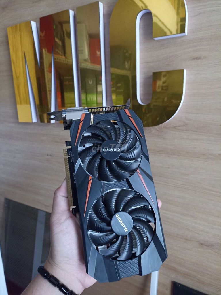 Card đồ họa Gigabyte GTX 1060 3GB bản full ốp lưng. Mua bán Linh kiện (RAM, Card...) tại Quận Ninh Kiều Cần Thơ được đăng bởi Mic Tran hình 1