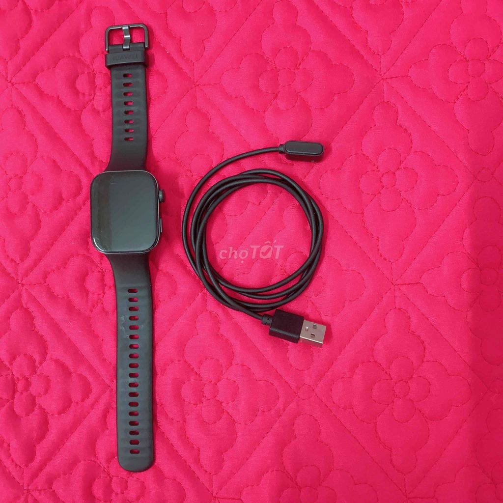 Huawei Watch Fit 3 Đen. Mua bán Thiết bị đeo thông minh tại Huyện Gia Lộc Hải Dương được đăng bởi Điện máy nhật úc hình 1