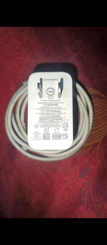 Củ sạc Oppo SuperVOOC Trắng Hàng theo máy. Mua bán Phụ kiện (Màn hình, Chuột...) tại Thành phố Dĩ An Bình Dương được đăng bởi bùi thái hình 1