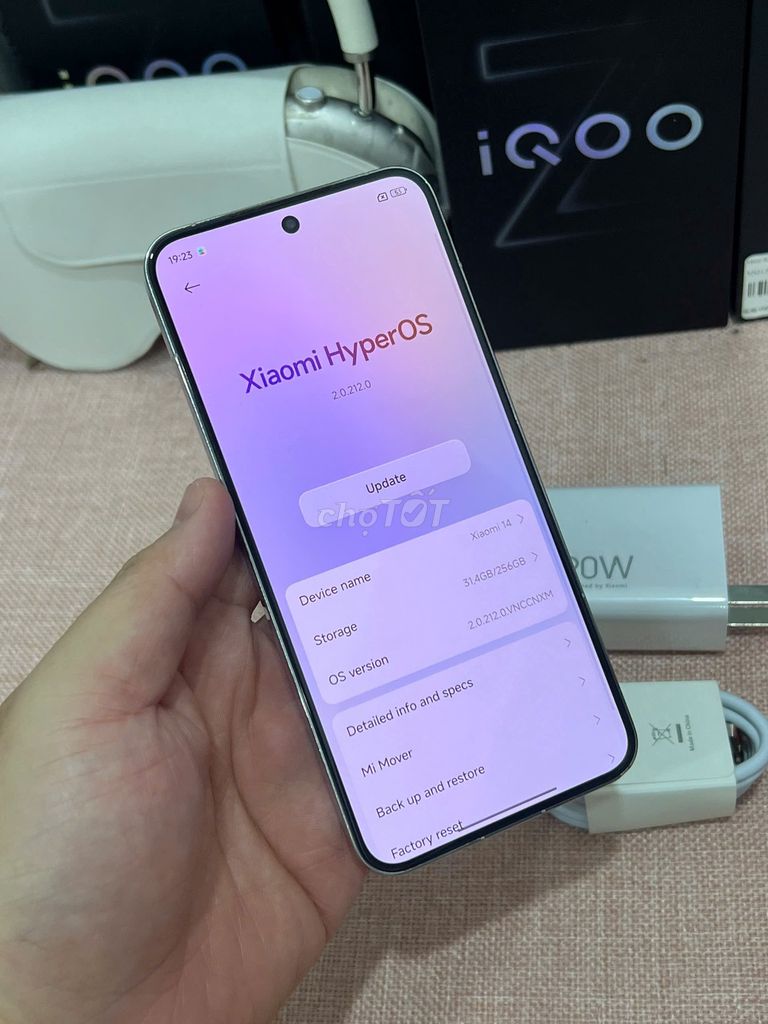 Xiaomi Mi 14 12/256 Trắng sạc 90w có ship COD. Mua bán Điện thoại tại Quận Hoàng Mai Hà Nội được đăng bởi Trần Ngọc Hiếu hình 6