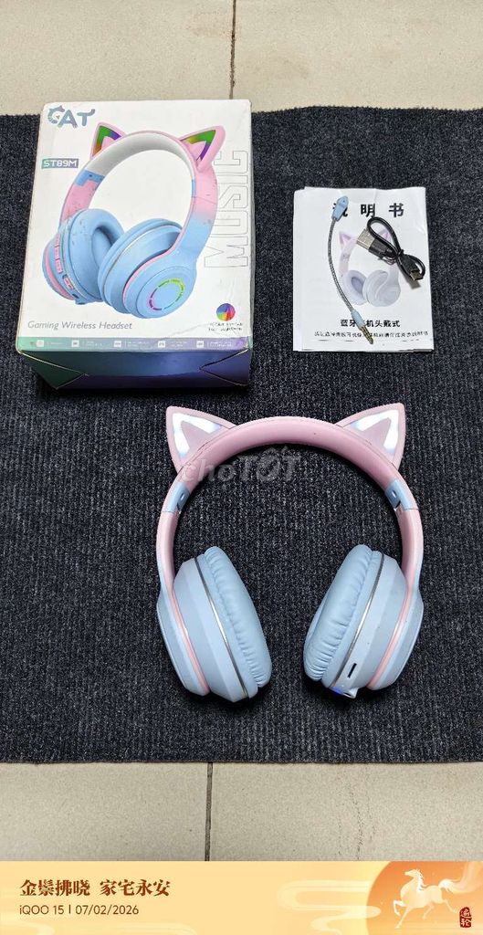 Nhiều tai nghe chụp tai giá tốt. Mua bán Tivi, Âm thanh tại Quận Nam Từ Liêm Hà Nội được đăng bởi Nguyễn Quốc Khánh hình 1