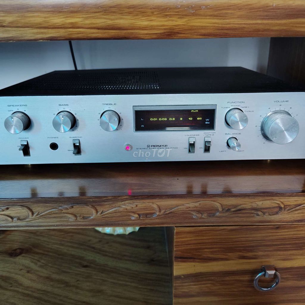 Amply Pioneer SA-7700 Bạc Cổ điển. Mua bán Tivi, Âm thanh tại Thị Xã Buôn Hồ Đắk Lắk được đăng bởi BaDung hình 1
