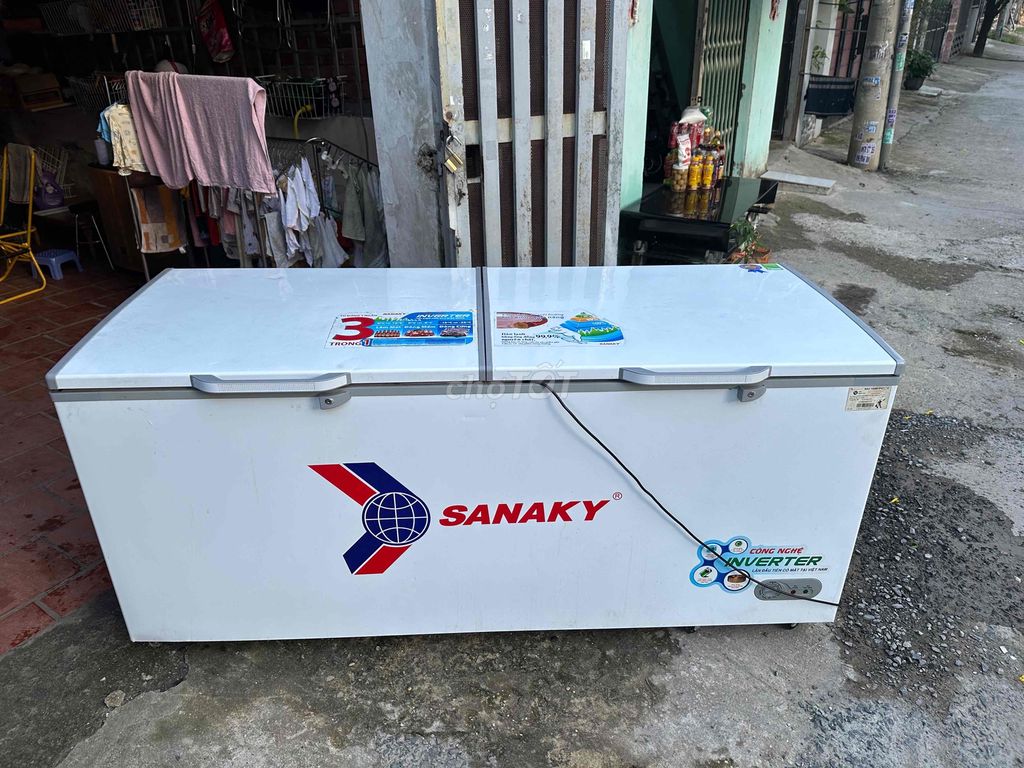 Tủ Đông Sanaky 860 lít inverter new 95%