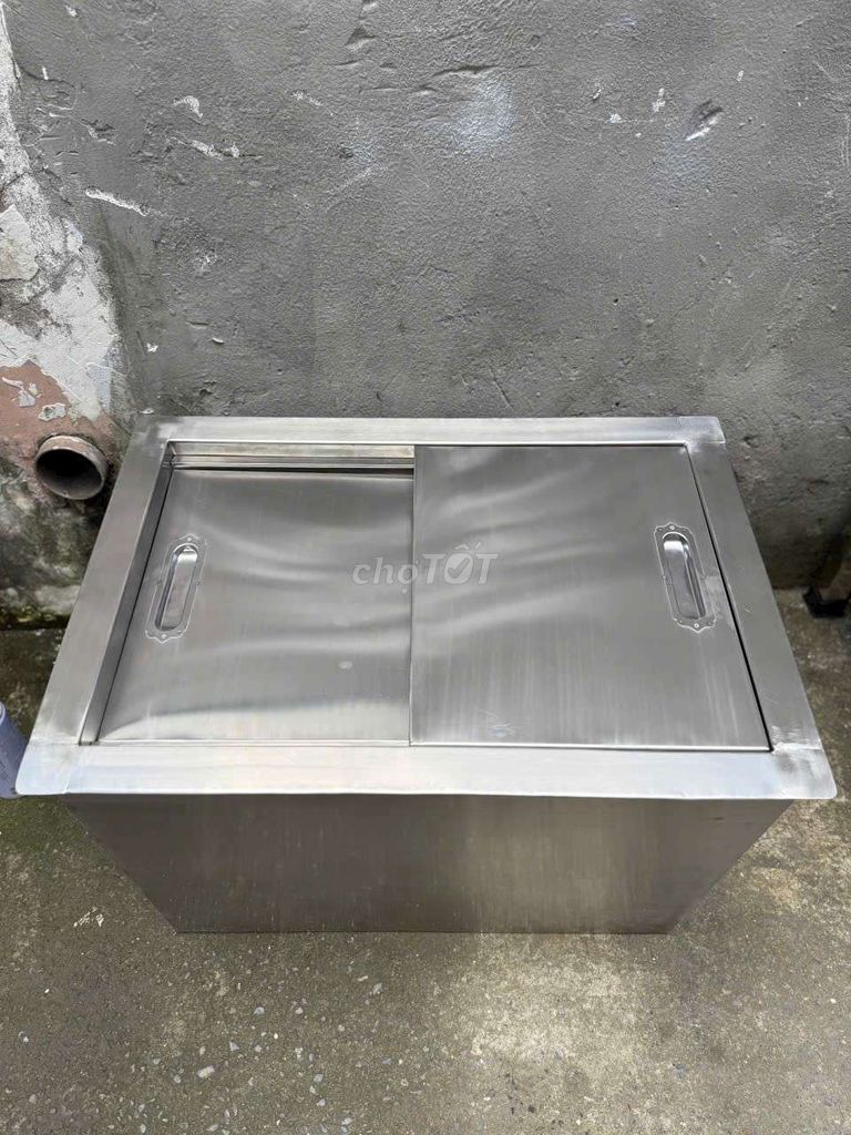 Thùng đá âm Inox Bạc. Mua bán Dụng cụ nhà bếp tại Quận Tân Bình Tp Hồ Chí Minh được đăng bởi Bich hình 1