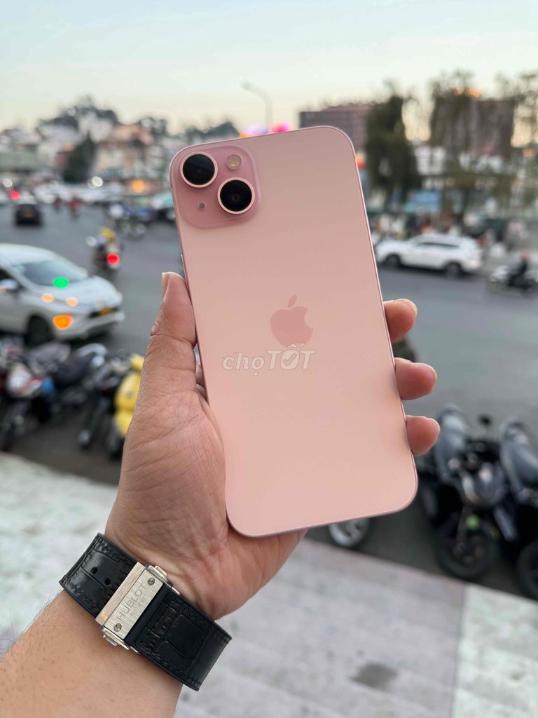 iPhone 15 plus 128gb hồng nữ tính