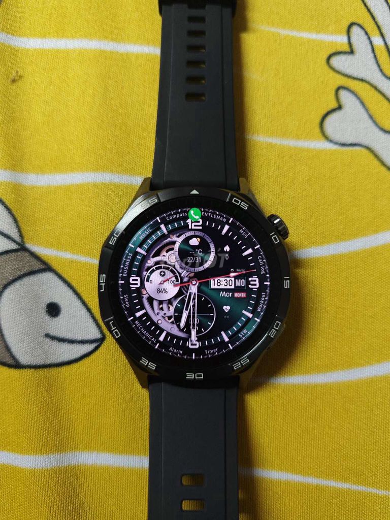 Huawei Watch GT 5 Đen. Mua bán Thiết bị đeo thông minh tại Thành phố Long Xuyên An Giang được đăng bởi Đăng Khôi  hình 1