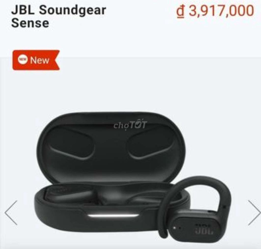 Tai nghe JBL Soundgear Sense Đen. Mua bán Tivi, Âm thanh tại Quận Hải Châu Đà Nẵng được đăng bởi Mẫn hình 1