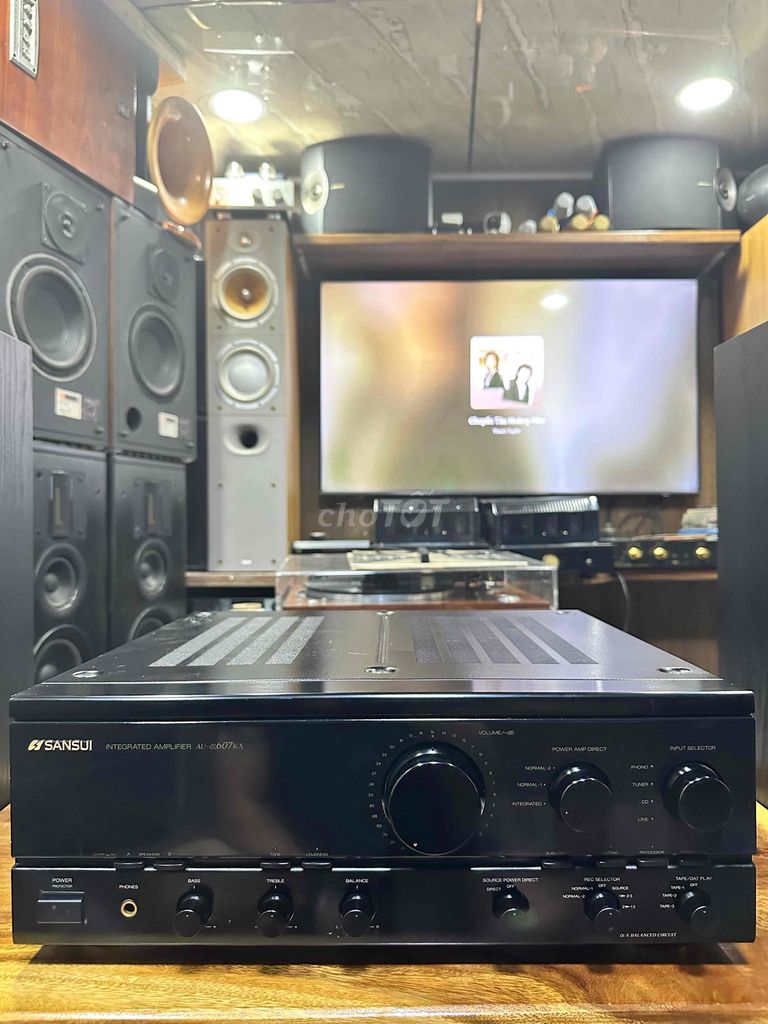 Amply Sansui AU-607KX Đen 250W 8 sò. Mua bán Tivi, Âm thanh tại Quận Đống Đa Hà Nội được đăng bởi linh an hình 1