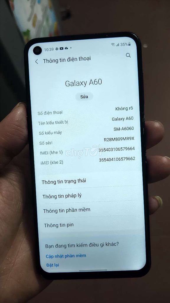 Bán và Gl Samsung  A60 64GB. Mua bán Điện thoại tại Huyện Thường Tín Hà Nội được đăng bởi Việt Anh hình 1