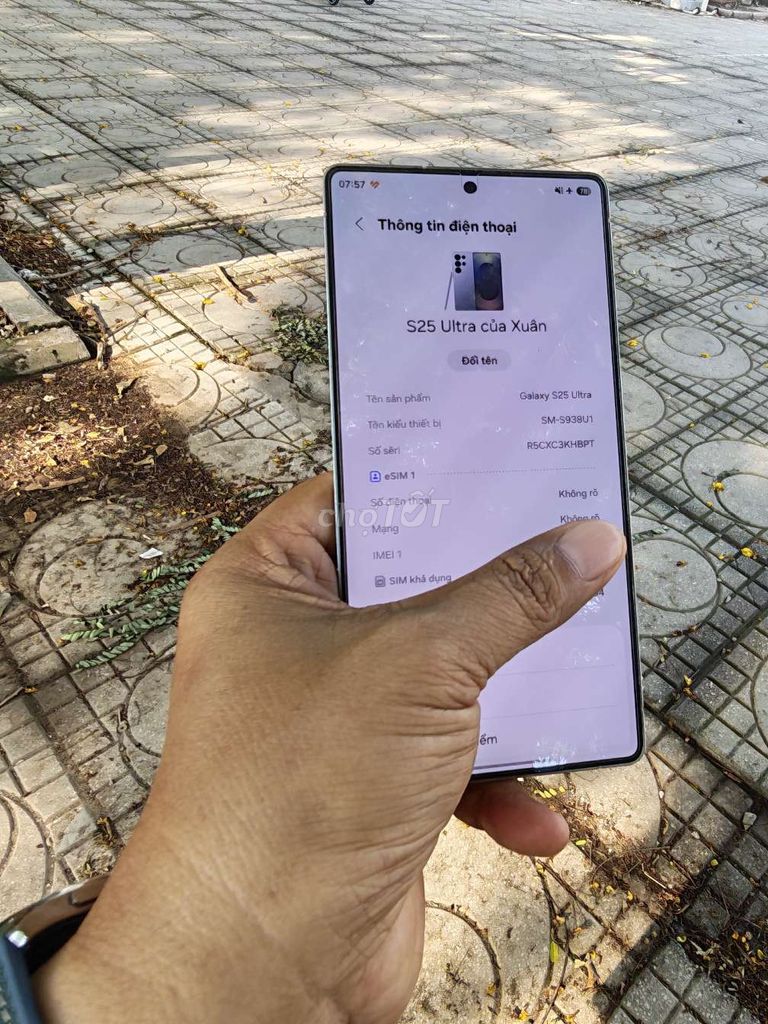 Lên đời cần bán em S25 Ultra 256GB Bạc. Mua bán Điện thoại tại Quận Hà Đông Hà Nội được đăng bởi Xuân Viết BĐS hình 1