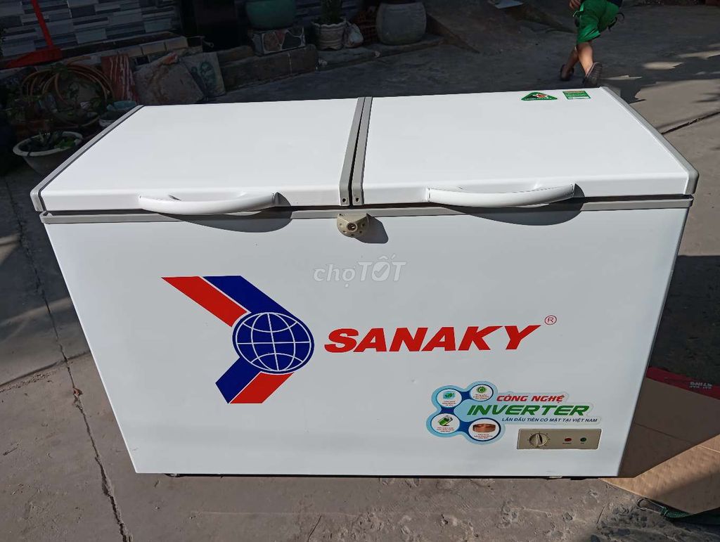 Tủ đông sanaky 360l.tủ tiết kiệm điện.mới 90%