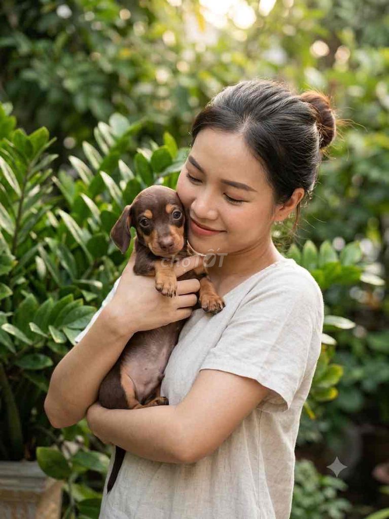 Chó lạp xưởng socola🧡🧡. Mua bán Chó tại undefined Tp Hồ Chí Minh được đăng bởi BÁN THÚ CƯNG KHÔNG ĐĂNG ẢNH LỪA ĐẢO  hình 1
