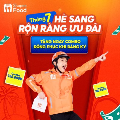 [HÀ NỘI] TUYỂN DỤNG TÀI XẾ SHOPEEFOOD THÁNG 07