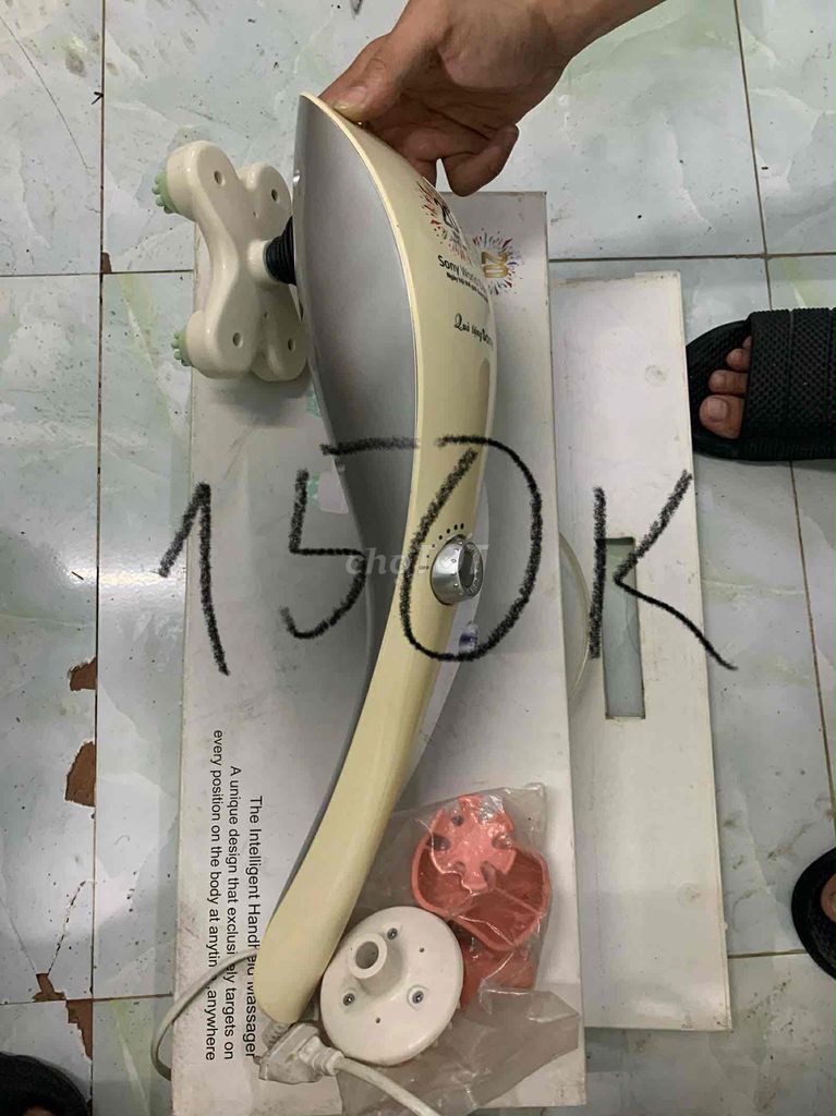 Máy massage cầm tay Sony Kem, Bạc. Mua bán Nội thất, đồ gia dụng khác tại Quận Bình Tân Tp Hồ Chí Minh được đăng bởi Lê Thanh Dương hình 1