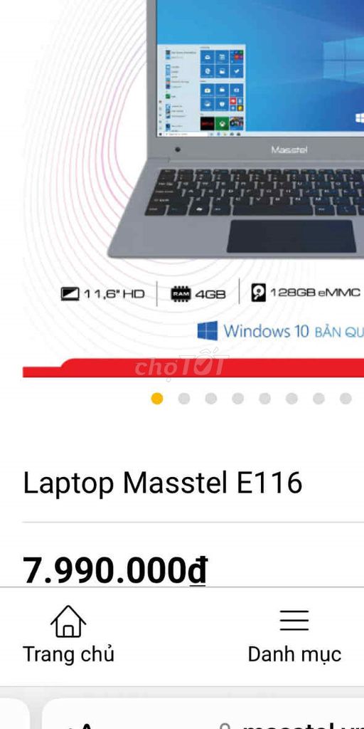 laptop E 116. Mua bán Laptop tại Quận 1 Tp Hồ Chí Minh được đăng bởi trần như tuấn hình 1