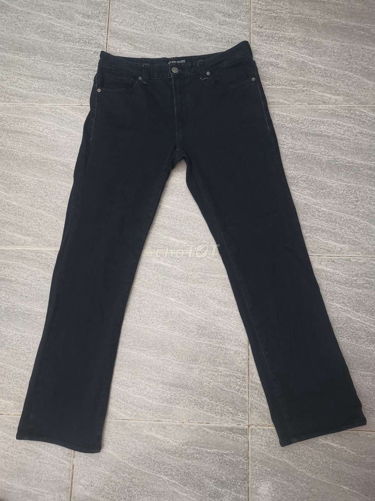 quần jeans dài Guess Denim Jeans xanh than size 32
