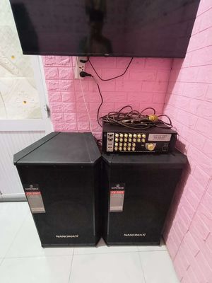 CẶP LOA NANOMAX 40CM 1000W + AMPLI PARAMAX SA 666. Mua bán Tivi, Âm thanh tại Huyện Củ Chi Tp Hồ Chí Minh được đăng bởi LUÂN HEAD HONDA CHUYÊN TRẢ GÓP