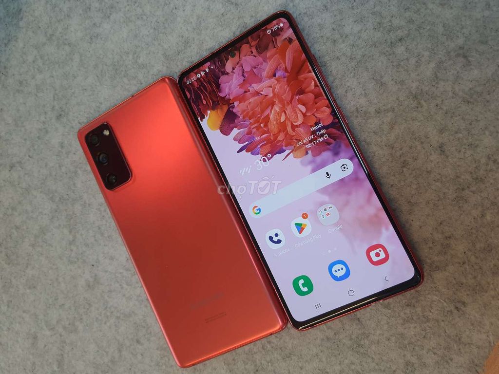 Samsung S20 FE 5G bản Hàn - Mỹ màu đỏ chip Snapdra. Mua bán Điện thoại tại Quận Thanh Xuân Hà Nội được đăng bởi số 173 Nguyễn Xiển Thanh Xuân Hà Nội  hình 1