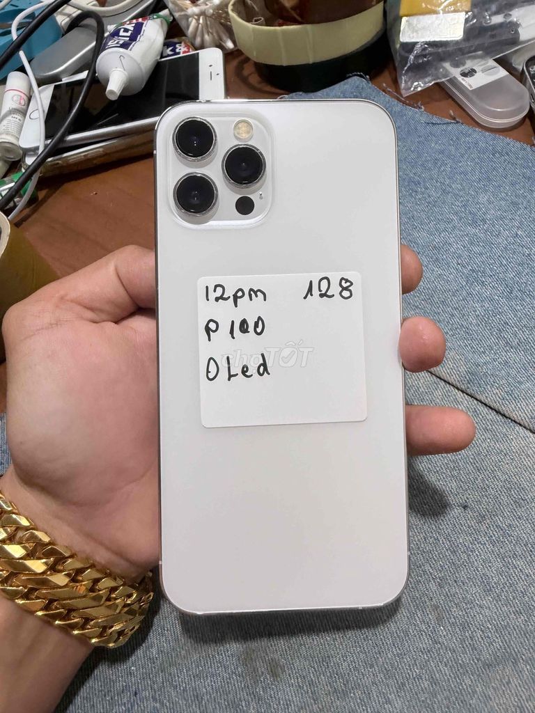 Apple iPhone 12 Pro Max 128GB Trắng. Mua bán Điện thoại tại Huyện Tân Phước Tiền Giang được đăng bởi Le Duy Hong Duc hình 1