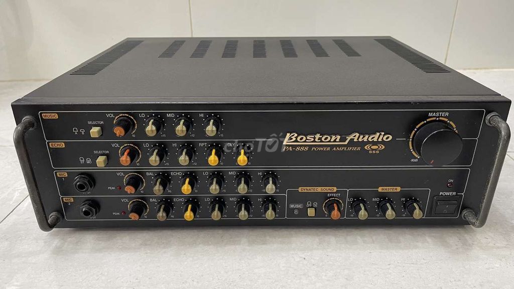 Amply Boston Audio PA-888 Đen. Mua bán Tivi, Âm thanh tại Huyện Bình Chánh Tp Hồ Chí Minh được đăng bởi Mua bán Âm thanh cũ hình 1
