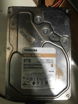 xác sống ổ cứng pc Toshiba 8Tb. Mua bán Linh kiện (RAM, Card...) tại Quận 7 Tp Hồ Chí Minh được đăng bởi Son