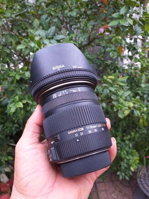 Lens Sigma nikon 17/50 f2.8 fullbox. Mua bán Máy ảnh, Máy quay tại Thành phố Long Xuyên An Giang được đăng bởi Máy Ảnh An Giang