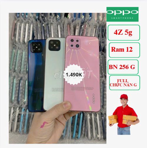 Oppo Reno4  z 256GB hồng mới 100%. Mua bán Điện thoại tại Quận Bình Tân Tp Hồ Chí Minh được đăng bởi Smartphone Giá sỉ O84va 32445bon tam hình 1