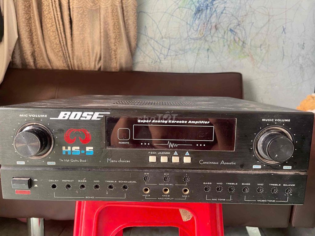 thanh lý Amply karaoke Bose HS-5. Mua bán Tivi, Âm thanh tại Huyện Hóc Môn Tp Hồ Chí Minh được đăng bởi Ba Tùng Audio hình 1